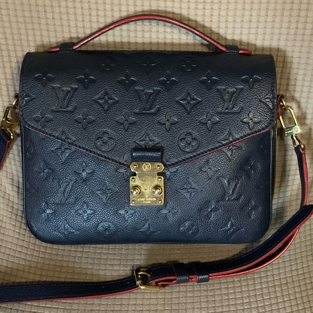 Louis Vuitton Empriente Blue Shoulder Bag